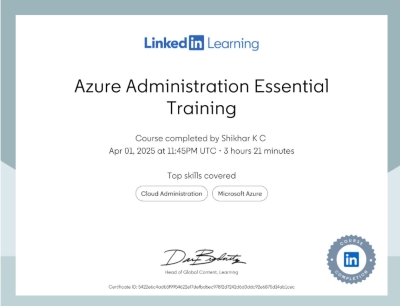Azure Administration Essential Training