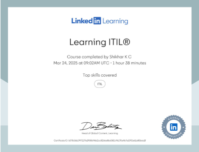 Learning ITIL®