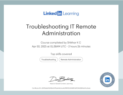 Troubleshooting IT Remote Administration