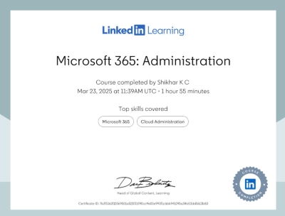 Microsoft 365: Administration